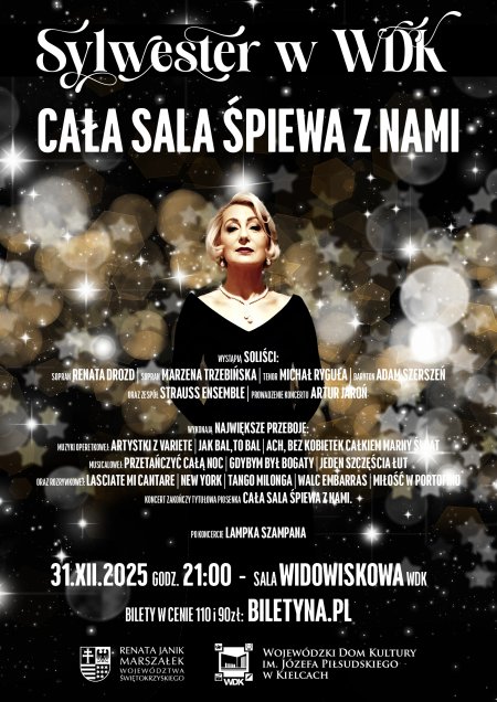 Sylwester w WDK - Koncert "Cała sala śpiewa z nami"